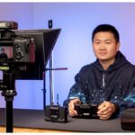 El teleprompter portátil ideal para creadores de contenido que utilizan celulares o cámaras DSLR: Fe...